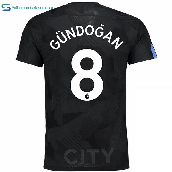 Camiseta Manchester City 3ª Gundogan 2017/18